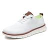 Zapatos de hombre transfronterizos verano transpirables 2025 nuevos malla tejida con mosca transpirables zapatos casuales suela suave tenis estilo británico hombre