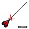 Suministros de Látigo de Entrenamiento SM, Forma de Arco, Palmada de Mano con Forma de Corazón, Juguetes Divertidos Temáticos de Amor, Látigo de Plumas con Palo Largo