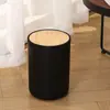 Cubo de Basura para Baño Doméstico, Cepillo para Inodoro, Vaso Hidráulico, Almacenamiento, Jabonera Limpiadora, Juego de 7 Piezas de Artículos de Tocador y Herramientas
