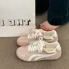 Zapatillas de entrenamiento alemanas de suela plana para mujer, zapatillas blancas, nuevas zapatillas atléticas y casuales transpirables para primavera/otoño 2026, zapatillas versátiles para mujer, zapatillas estilo Forrest Gump