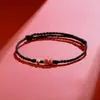 Pulsera de Hilo Rojo Pez Koi Año del Dragón, Pulsera de Hilo Rojo para Mujeres en su Año Zodiacal, Pulsera Tejida de Hilo Rojo Regalo, Pulsera de Pareja