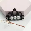 Coroa DIY Feita à Mão Pérola Acessórios de Cabelo Ultrassônicos Presilhas de Cabelo Acessórios para Boneca Sereia Barbie