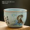 Dehua Yingqing Shoutao Taza de Maestro Cerámico Taza Tanque Taza de Té Taza de Cata de Té Juego de Té Kung Fu Taza de Té Kung Fu Taza Individual