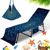 Funda para silla de playa transfronteriza funda para silla de playa de microfibra impresión digital 3D serie mandala