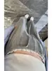 Calça Maternity de Cintura Alta com Renda para Primavera e Outono, Calça Reta Solta e Fluida para Casa e Visitas ao Hospital, Calça Longa Plus Size