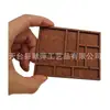 Porta-Retrato Magnético de Geladeira em Madeira, Mini Porta-Joias, Porta-Joias Antigo, Caixa Decorativa de Conchas e Moluscos Multiespecificação, Pequenos Enfeites DIY