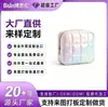 Bolsas de Maquillaje de Algodón a Cuadros, Neceser, Todo Tipo de Bolsas, Logo Personalizado, Comercio Nacional y Extranjero OEM, Procesamiento OEM