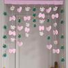 Cortina de Puerta de Dibujos Animados Linda Sanrio Decoración Festiva Navideña Cortina Colgante para Habitación de Niños Dormitorio Cortina Divisoria para Porche