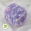 Hilo de lana y mohair mezclado a mano DIY bufanda de punto a mano de primavera de pelo largo verde hilo de ganchillo bolsa hecha a mano