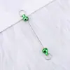 Criativo Novo DIY Mastro Contas Chaveiro Contas Colorido Gradiente Feito à Mão Acessórios Pingente Atacado