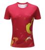 Roupas Combinando Pai-Filho de Seda de Gelo para Venda por Atacado, Tops Esportivos de Manga Curta de Secagem Rápida, Camisas para Treinamento e Competição de Badminton