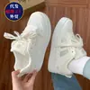 Zapatillas blancas para mujer 2026 nuevo verano suela gruesa versátiles zapatos casuales venta al por mayor comercio exterior dropshipping