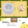Molde de Pudín de Capibara 3D Fácil de Desmoldar DIY Pastel Francés Pequeño Dinosaurio Mousse Cubito de Hielo
