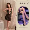 Lencería Sexy de Encaje Transparente de una Pieza Camisón Sexy con Tirantes, Deseo Puro Conjunto Hueco 6858