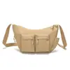 Nueva Bolsa de Tela de Nylon de Gran Capacidad para Hombres y Mujeres, Resistente al Agua, Bolso Bandolera Casual Estilo Tooling Multibolsillos