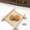 Bola de lana de cachemira de 2 cm 50 colores en stock al por mayor acrílico poliéster bola de lana fina juguete accesorios para zapatos suministro