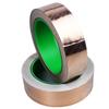 Fita de folha de cobre EMI blindagem eletromagnética anti-interferência fita condutora autoadesiva condutora face simples face dupla face simples fita de folha de cobre