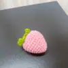 Tejido de accesorios de frutas Fresa Tiene cosas buenas sucediendo Caqui Manzana Cacahuete Naranja Colgante de Fresa Festival de Primavera