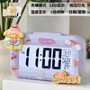 Melody Mini Luminoso Digital Pequeño Despertador Temporizador Estudiante Mesita de Noche Portátil Reloj Escritorio Inteligente Hora Digital
