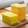 Esponja de algodón y pulpa de madera, esponja para lavar platos de cocina, bloque de esponja para fregar ollas, trapo de limpieza, esponja de pulpa de madera