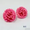 Bolas de Flores Simuladas de Cravo e Lilás, Decorações de Flores de Seda, Cabeças de Flores, Boutonnières, Acessórios de Cabelo, Flores Plásticas de Halloween