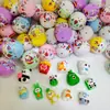 Nova Cápsula de Brinquedo de 100mm da Máquina de Fliperama, Cápsula Revestida Número 100, Figurinhas Misturadas, Brinquedos em Cápsula Grandes de 10cm