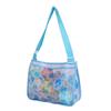 Nova Bolsa de Malha Infantil Estampada Transfronteiriça Bolsa de Praia para Armazenamento de Conchas Bolsa Transversal para Coleta de Conchas Bolsa de Praia Bolsa de Armazenamento