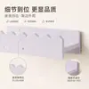Estante de almacenamiento de pared con forma de ola para sala de estar, simple estante de exhibición y almacenamiento decorativo de madera para el hogar