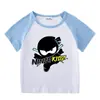 2023 Terno infantil Verão Novas roupas infantis Calças quentes de bebê Camiseta de manga curta Shorts Casual Esportes Conjunto de duas peças na moda