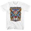 Grateful Dead Camiseta de Hombre Banda Grateful Dead Warlocks Calavera India Rock Punk Motocicleta