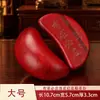 Madera maciza de ébano, palisandro rojo, talla sagrada de adivinación, copa yin y yang, para uso doméstico, objeto ritual de altar budista, copa de adivinación, pieza de ofrenda y exhibición