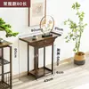 Nova Mesa Console de Entrada Estilo Chinês, Mesa Lateral Moderna Minimalista para Sala de Estar, Armário Console de Entrada Inspirado em Zen, Mesa Estreita de Oferta para Entrada