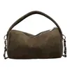 Bolso de mano tipo almohada retro coreano esmerilado para mujer, principios de otoño 2026, casual, único, versátil, adecuado para ir al trabajo, bolso de hombro y cruzado