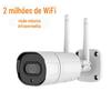 Câmera de Vigilância de Grafite Alta Definição Uso Doméstico 2MP/6MP Banda Dupla 5G Tipo Pistola Sem Fio Externa Wifi Toda em Metal
