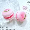 Resina Comida Artificial Juguete Macaron Hamburguesa Accesorios Creativo DIY Hecho a Mano Pasador Funda de Teléfono Celular Material Casero Al por Mayor