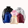 Bolsas de Satén con Cordón Hechas a Medida para Pelucas, Bolsas de Almacenamiento de Regalo de Seda Artificial, Bolsas de Satén con Cordón al por Mayor