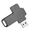 Teléfono móvil doble propósito metal USB tipo-c giratorio 128G USB usb3.0 alta velocidad 1/2T gran capacidad 256G512