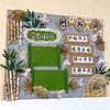 Creación de Ambiente de Jardín de Infancia Adornos Colgantes de Caligrafía Tema Cultural de Clase Decoración de Diseño de Pared Pasillo del Aula Nueva Creación de Ambiente Chino No