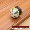 Puxador Cerâmico Mediterrâneo para Portas de Armário Estilo Rústico, Puxador Único para Gaveta Estilo Chinês, Puxador Artístico para Portas de Guarda-Roupa e Armário, Venda Direta da Fábrica
