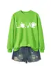 Amazon eBay tienda independiente moda casual divertida para mujer amor paleta de brochas otoño e invierno nueva sudadera