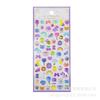 Adesivo de gota de cristal YTAS, decoração de conta de mão estéreo, coração fofo, borboleta, diário infantil, 61 adesivos de prêmio