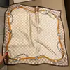 Bufanda de Seda Simple, Elegante y a la Moda, Lujo Ligero de Alta Gama, Versátil Pañuelo Cuadrado 100% Seda de Morera, Regalo de Vacaciones para Mujeres, Accesorio