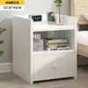 Nuevo modelo de mesita de noche, simple y moderno, adecuado para apartamentos de alquiler, uso doméstico, estante de mesita de noche para dormitorio pequeño