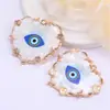 Accesorios Transfronterizos de Aleación Nueva con Goteo de Aceite Ojo del Diablo Accesorios para Bolsas DIY Colgante de Collar Colgante de Joyería Venta al por Mayor