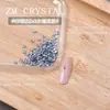K9 Nuevo Muy Brillante Imitación de Pedrería Base Plana 2x3 Gota de Agua Pedrería para Uñas Tamaño Pequeño Pedrería Irregular de Colores Pegatinas para Uñas Decoraciones de Pedrería