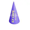 Calibre-5.5Cm, Longitud-11.5Cm Portavasos de Papel Desechable para Helado Fábrica de Conos de Helado Impresión Personalizada