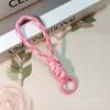 Cordón Personalizado para Teléfono Móvil, Cuerda Trenzada Hecha a Mano, Accesorios Anti-Pérdida para Teléfono Móvil, Llavero de Cuerda Corta de Poliéster