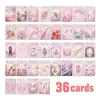 36 cartas oráculo rosas cálidas para reflexión de crecimiento personal, juego de cartas oráculo TEMU transfronterizo