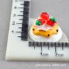Bolo de donut Micro Comida Brincar Resina Acessórios Creme Cola Capa de celular Material Chapéus Acessórios para cabelo Casa de boneca DIY