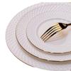 Novedad 2026 Vajilla Relieve de Gama Alta, Set de Plato y Tazón Estilo Lujo Ligero, Set de Regalo de Tazón y Palillos de Cerámica
